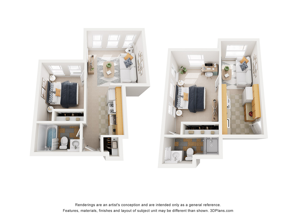 one bedroom apartments near Cal